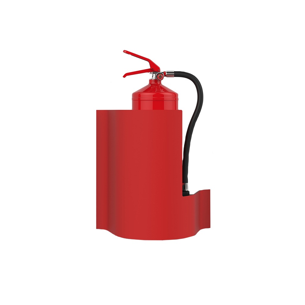 Подставка для огнетушителя Wawe дизайнерская Daken (красная)