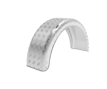 Алюминиевое крыло для легкового прицепа Domar B=200 мм