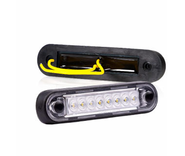 Габаритні ліхтарі для вантажівок LED LONG жовтий (Fristom)