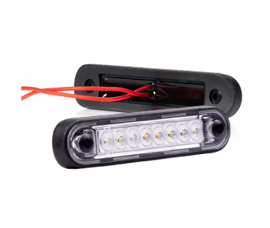Габаритные светильники для грузовиков LED LONG красный (Fristom)