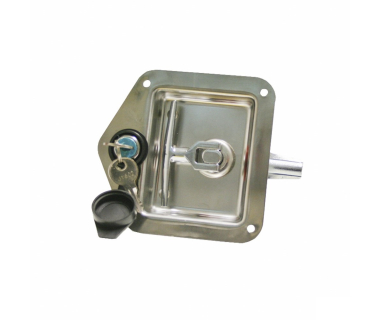 Замок для фургона и инструментального ящика врезной, 124х121мм