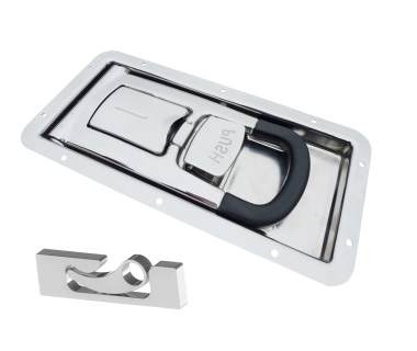 Замок для фургона врізний, 318х152мм, Ø16,5мм