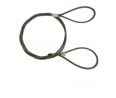 Буксирувальний ремінь з металевого тросу