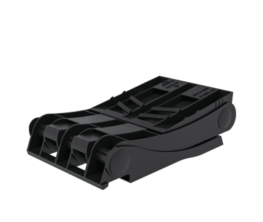 Упор пластиковий противідкатний Lokhen "ORIGAMY", 320x120x151мм, E36