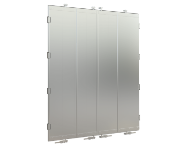 Ворота для полуприцепа алюминиевые з аксесуарами