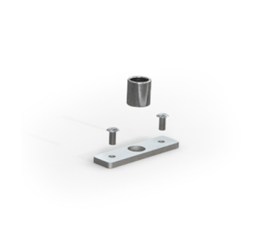 Комплект верхніх/нижніх простаків для замків