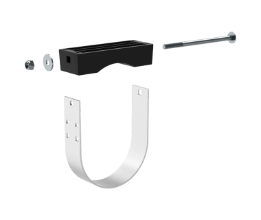 Кронштейн крепления труби