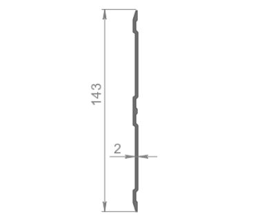 Алюмінієвий профіль смуга