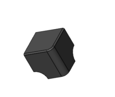 Ковпак алюмінієвого профілю, 90х90