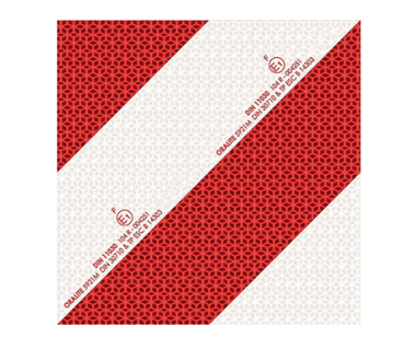 Пленка самоклеящаяся "негабаритный груз" 282х282мм мм (пара)