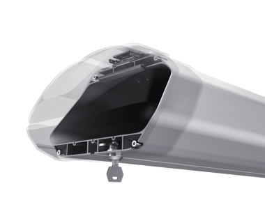 Тубус алюминиевый на крышу микроавтобуса, Lokhen