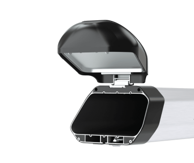 Тубус алюминиевый на крышу микроавтобуса, Lokhen