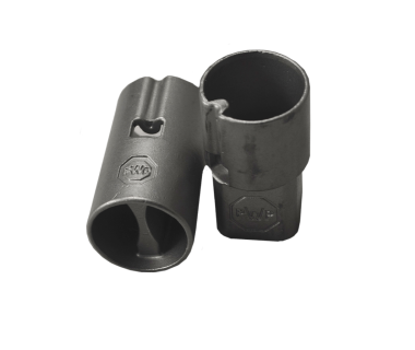 Переходник механизма натяжки тента, Ø27мм, паз нижний, PWP