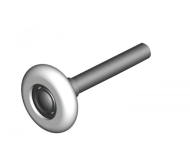 Ролик для секційних підйомних гаражних та автомобільних ролет Ø46x11x105