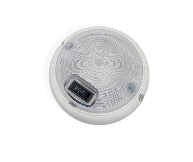 Плафон в салон авто накладной, Fristom (с переключателем)