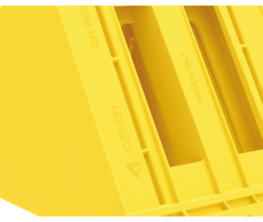 Упор пластиковий противідкатний Lokhen 467x201x230мм, E53