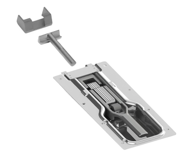 Замок бортовой, 119х270мм