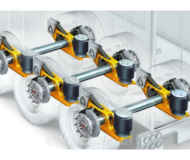 Saf Holland Intrax вісь на причіп, повний комплект - 1 вісь
