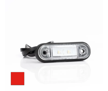 Габаритный фонарь для грузовиков красный, Fristom