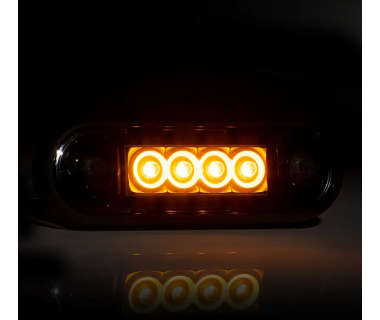 Габаритный фонарь для грузовиков желтый, Fristom