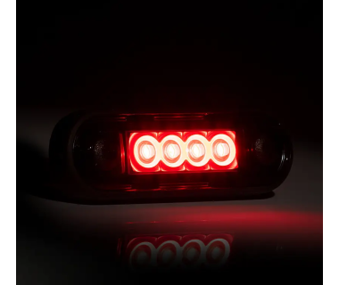 Габаритний ліхтар для вантажівок червоний, Fristom