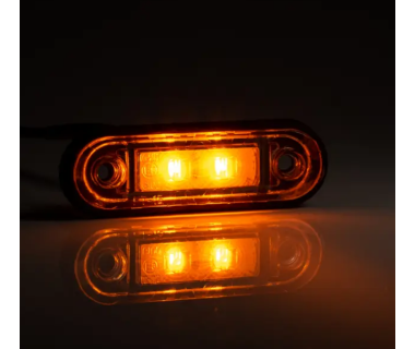 Габаритный фонарь для грузовиков желтый, Fristom