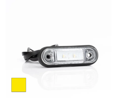 Габаритный фонарь для грузовиков желтый, Fristom