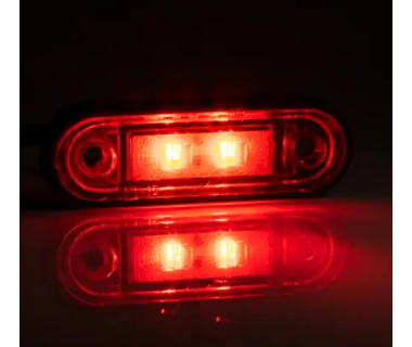 Габаритный фонарь для грузовиков красный, Fristom