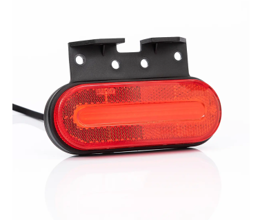 Габаритний ліхтар для вантажівок червоний з кронштейном, Fristom
