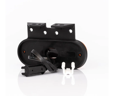 Габаритный фонарь для грузовиков красный с кронштейном, Fristom