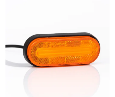 Габаритный фонарь для грузовиков желтый, Fristom