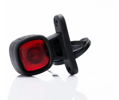 Фонарь габаритный красно-белый, LED